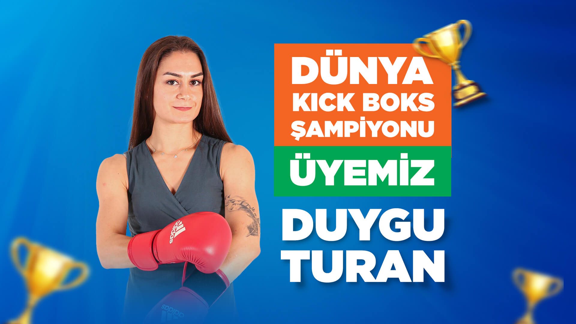 Sendika üyemiz ve milli sporcumuz Duygu Turan