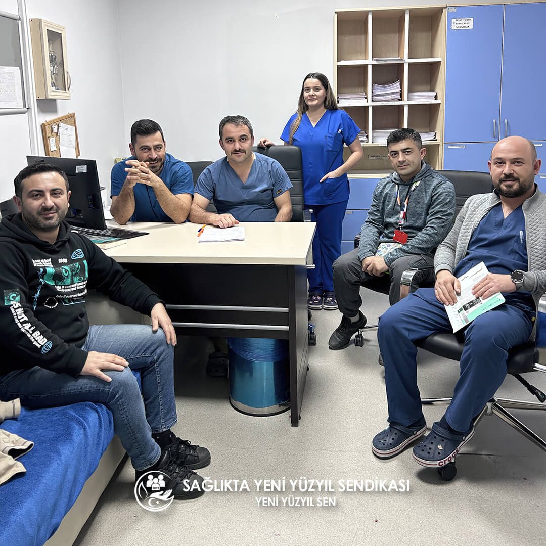 Tokat GOP Üniversitesi Hastanesi’nde Sendika Çalışmalarımız Tüm Hızıyla Devam Ediyor
