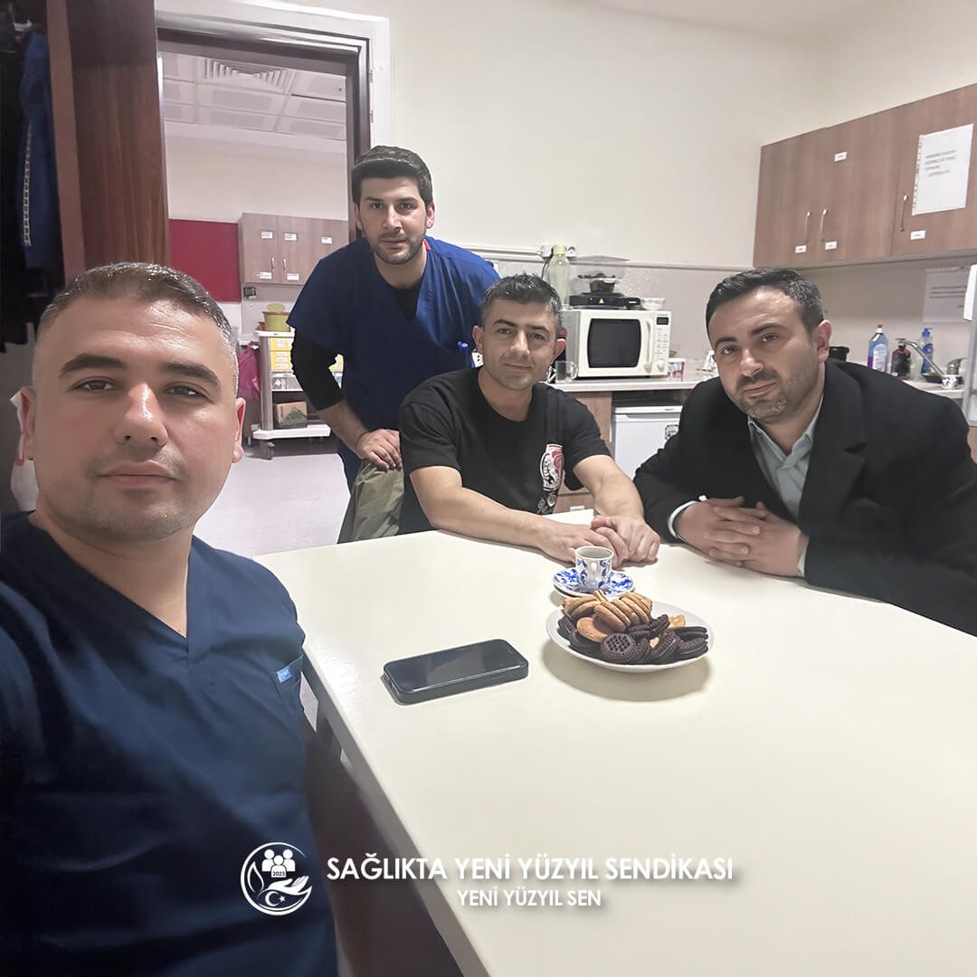 Tokat GOP Üniversitesi Hastanesi’nde Sendika Çalışmalarımız Tüm Hızıyla Devam Ediyor