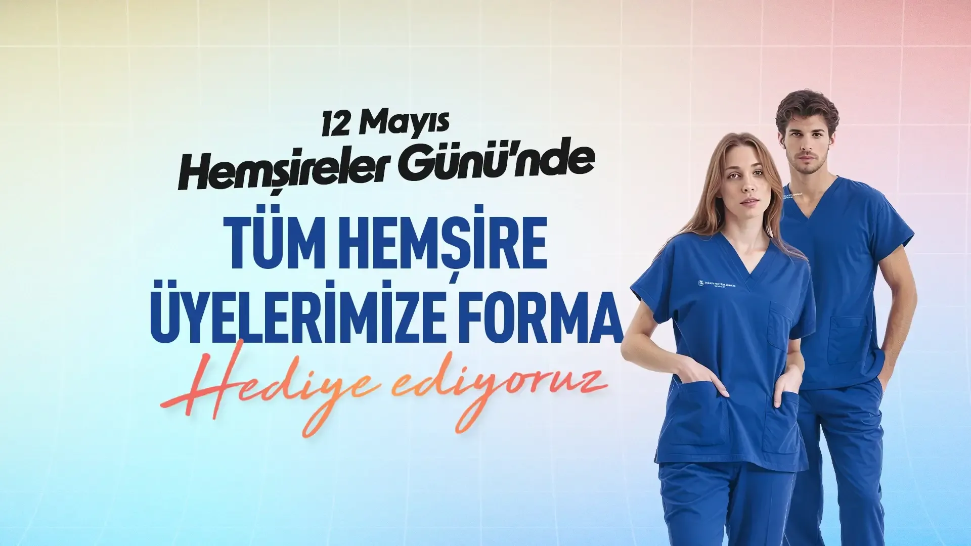 12 Mayıs Dünya Hemşireler Günü’ne Özel Üyelerimize Forma Hediyemiz Var!