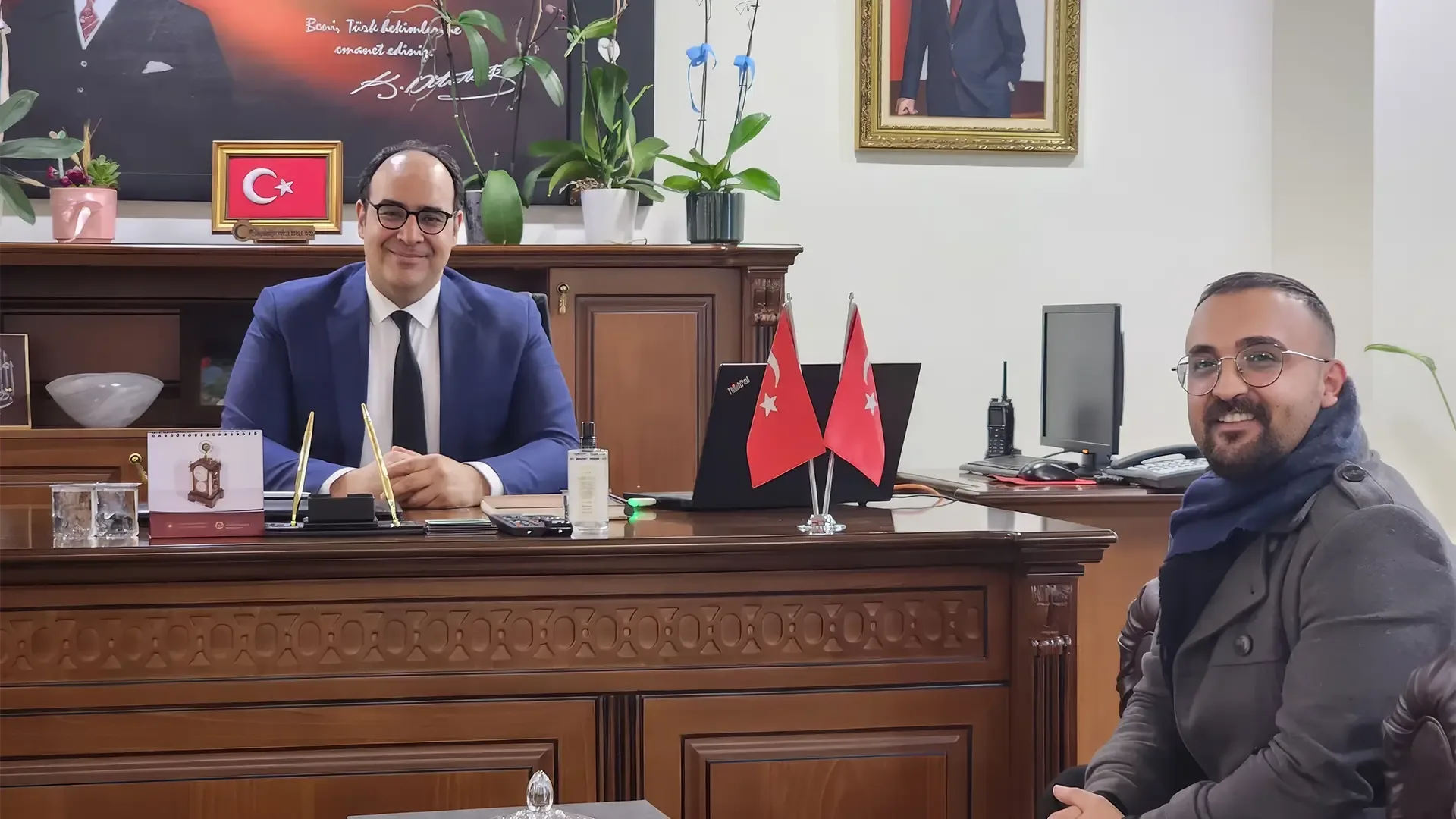 İl Başkanı Tolga Bircan’dan Başhekim Sadık Görkem Çevik’e Ziyaret