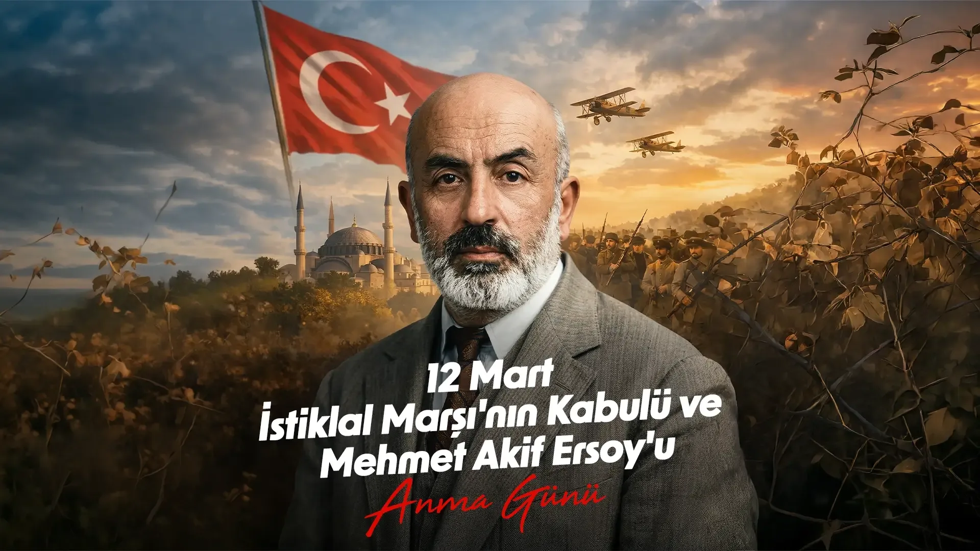 12 Mart İstiklâl Marşı’nın Kabulü ve Mehmet Âkif Ersoy’u Anma Günü