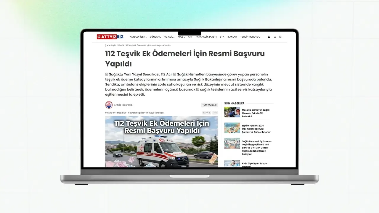 112 Teşvik Ek Ödemeleri İçin Başvurumuz Sahada Karşılık Buldu