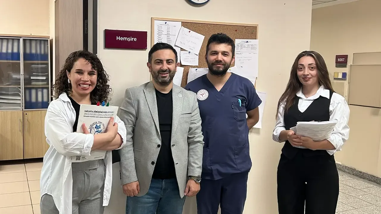 Pendik Marmara Eğitim ve Araştırma Hastanesi’nde Sahadaydık